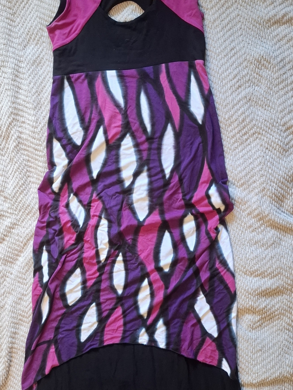 Womens Rock 'N Karma Strech Miracle Fabric Dress Size L
